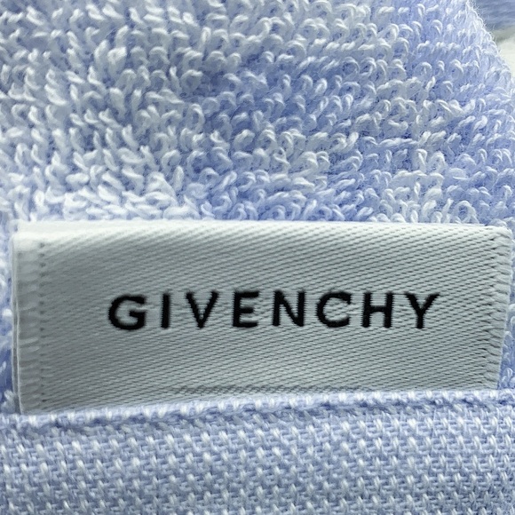 2Pc Givenchy 100% Cotton Embroidered Logo Hand Towels - Picture 6 of 11
